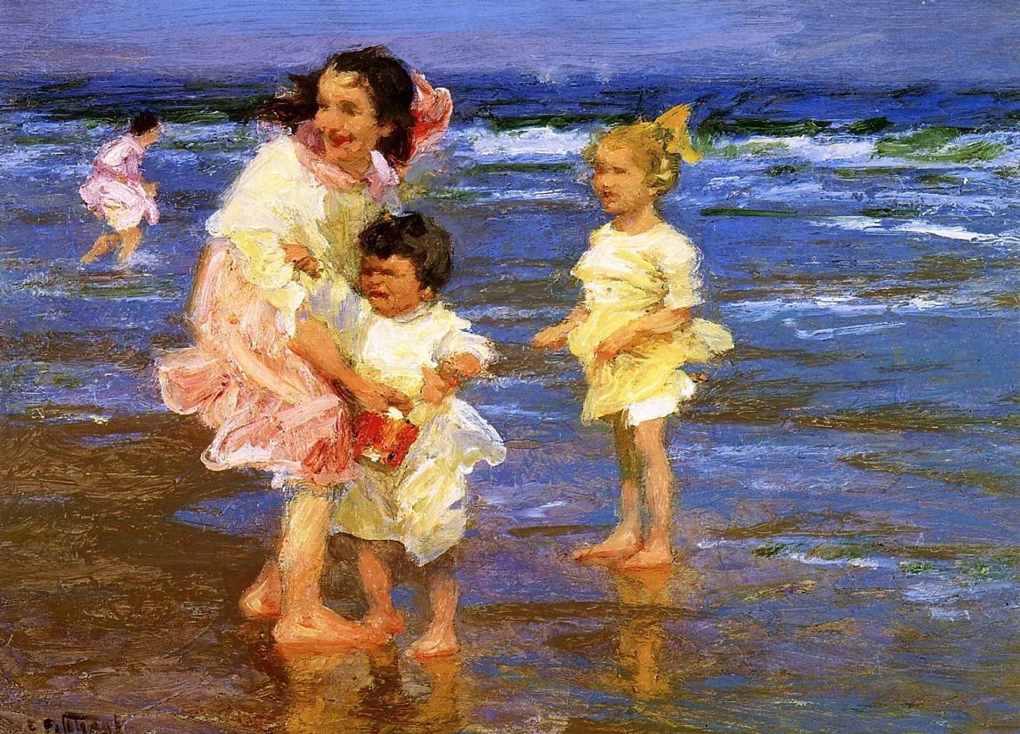 Edward Henry Potthast Cold Feet